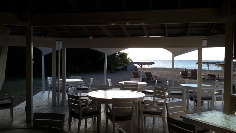 Facilities and Restaurant at Nevis Habour
