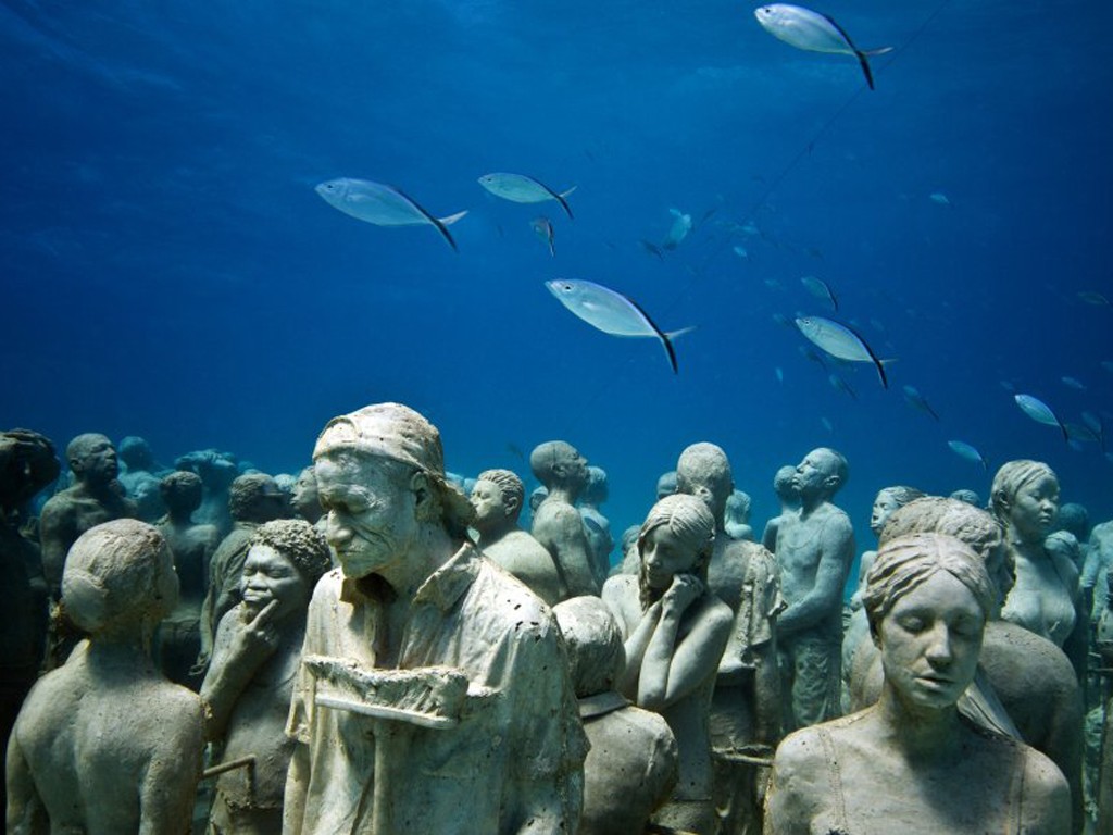 Underwater Sculpture Gallery