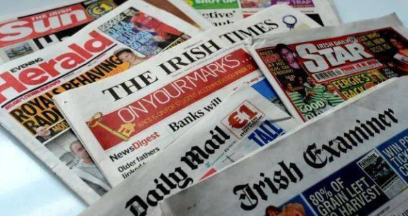 The Irish media trust index is in the top ten in the world, but the main local news source is not from Internet !